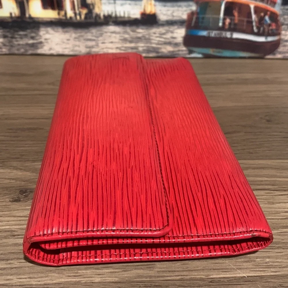 ❤️Sold❤️Louis Vuitton Epi Leather Porte Trésor International Wallet - Picture 5 of 13